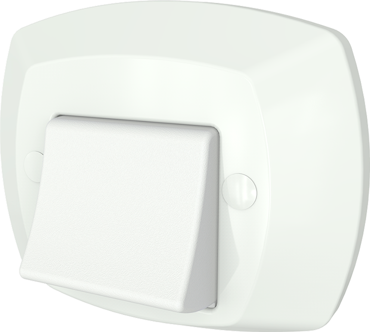 Acabamento Abs Branco para Válvula de Descarga Docol - Blukit