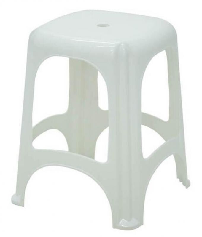 Banqueta Niterói Basic Branca - Tramontina