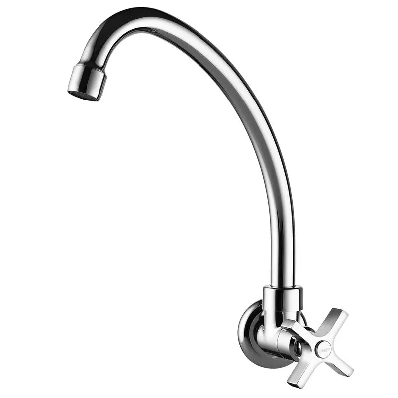Torneira de Parede com Bica Móvel 1/2" 1168 C47 Metal Cromado - Lorenzetti
