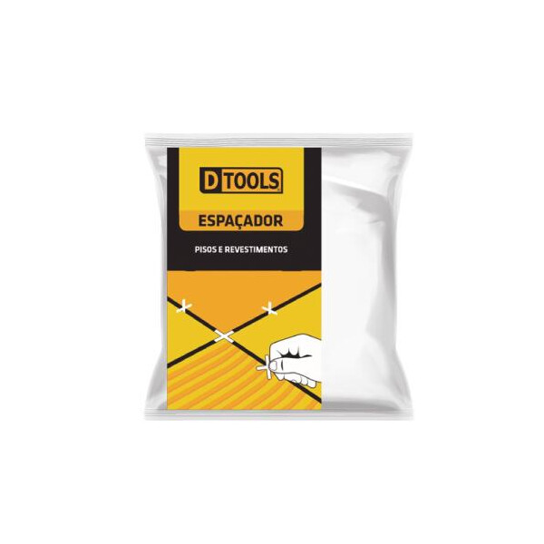 Espaçador 2mm 100 Peças Branco - Dtools