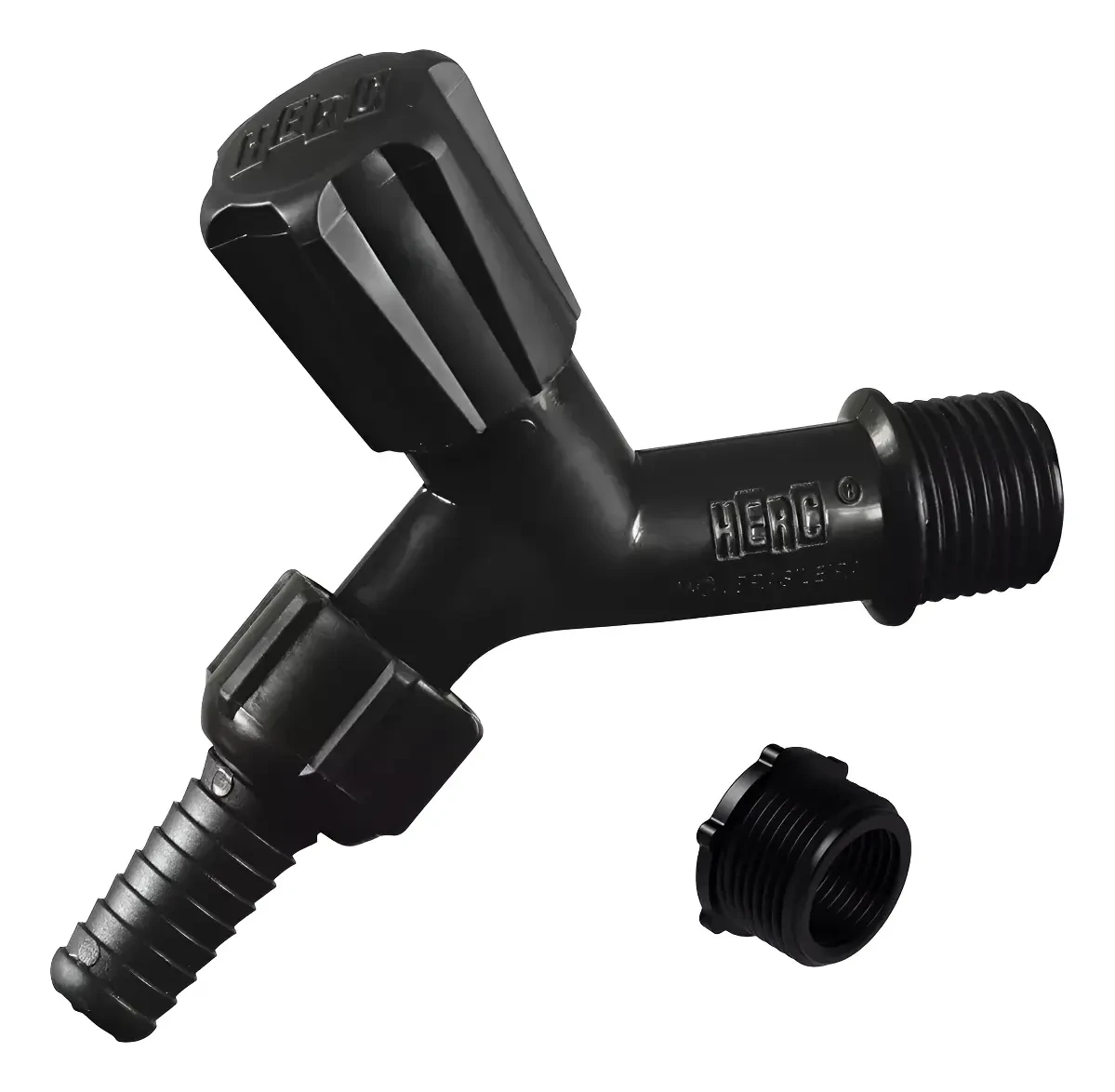 Torneira para Jardim Preta 1/2pol e 3/4pol - Herc
