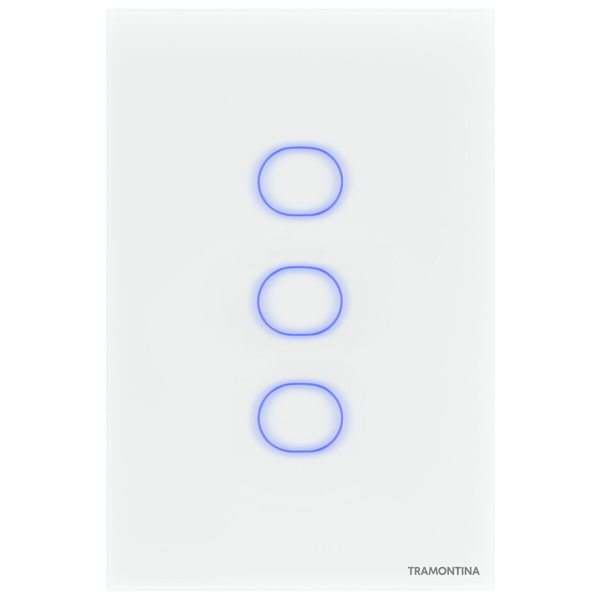 Interruptor Inteligente Onne Smart Touch com 3 Teclas 10a Bivolt Branco  - Tramontina