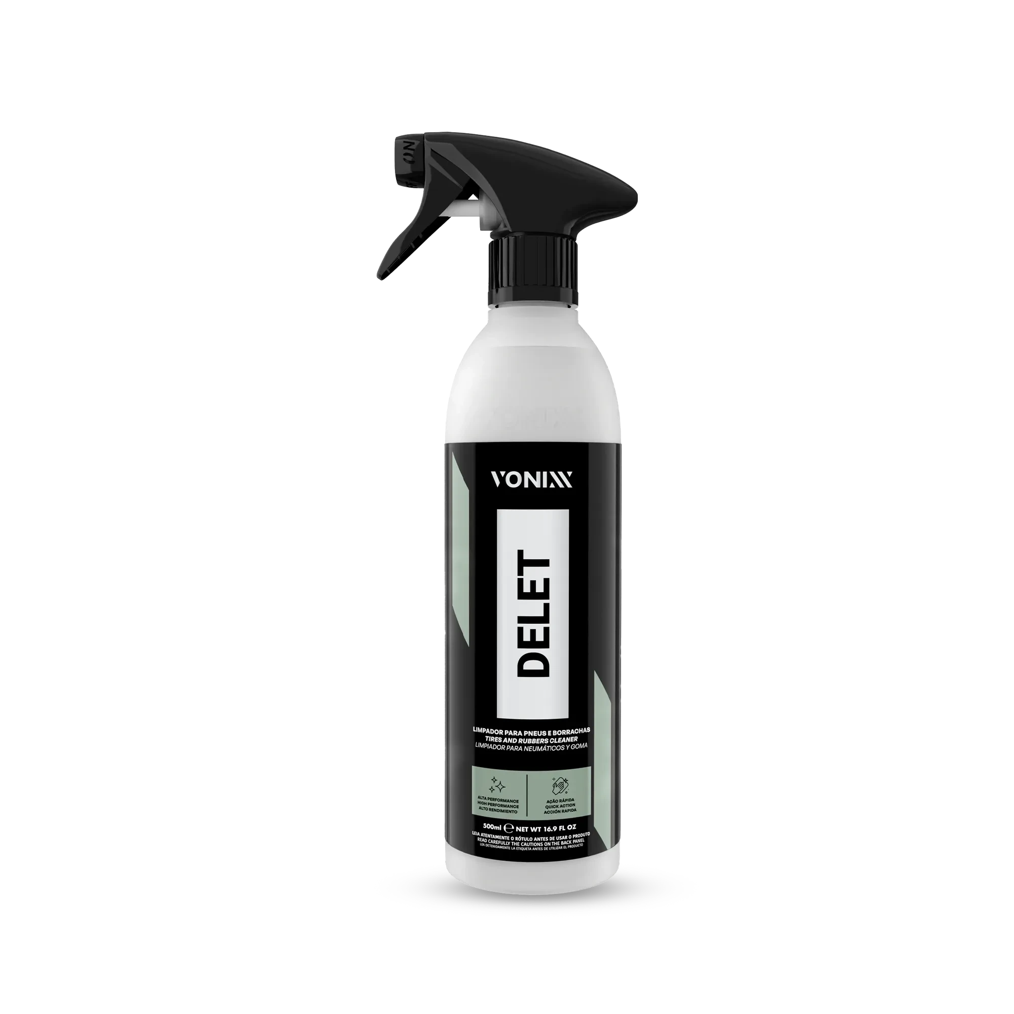 Limpador de Pneus e Borrachas Delet 500ml - Vonixx