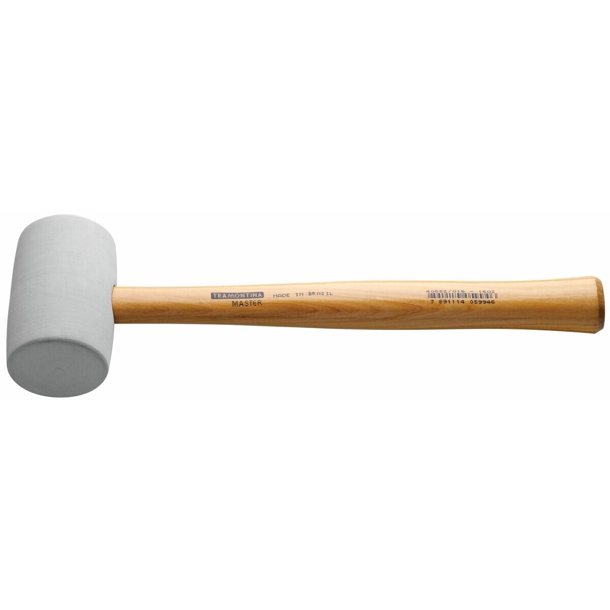 Martelo Borracha Branca 225g Master - Tramontina