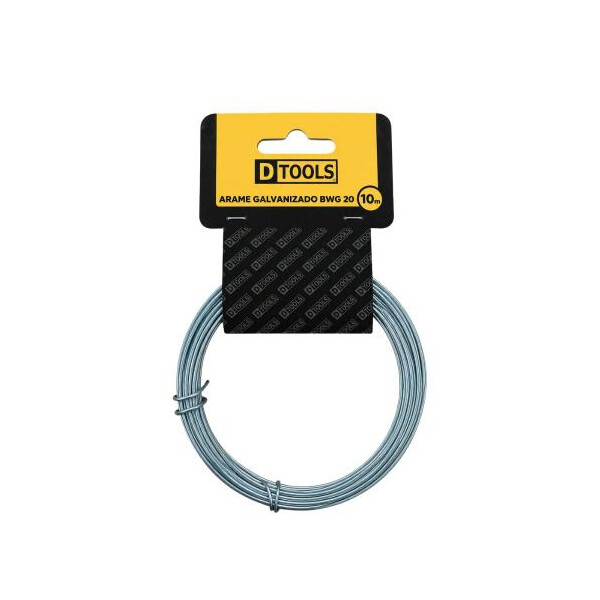 Arame Galvanizado Nº 20 Cartela 10m - Dtools