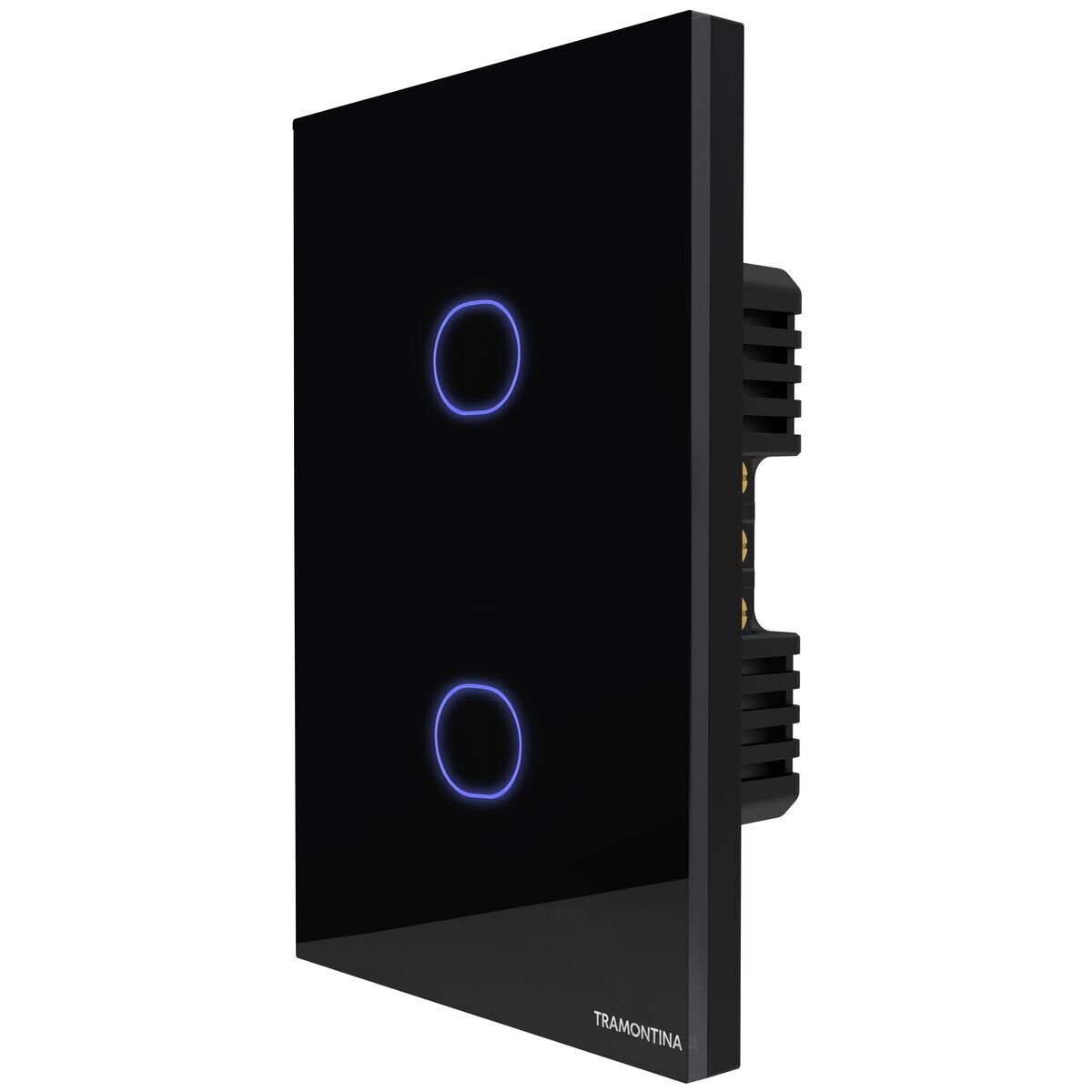 Interruptor Inteligente Onne Smart Touch com 2 Teclas Preto - Tramontina