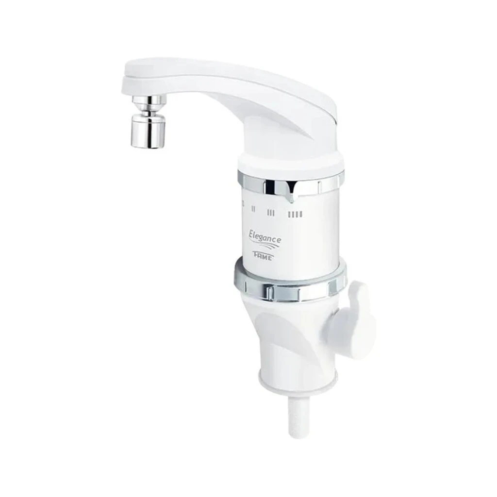 Torneira Eletrica 4t Elegance Branca Bancada 6800w 220v - Fame