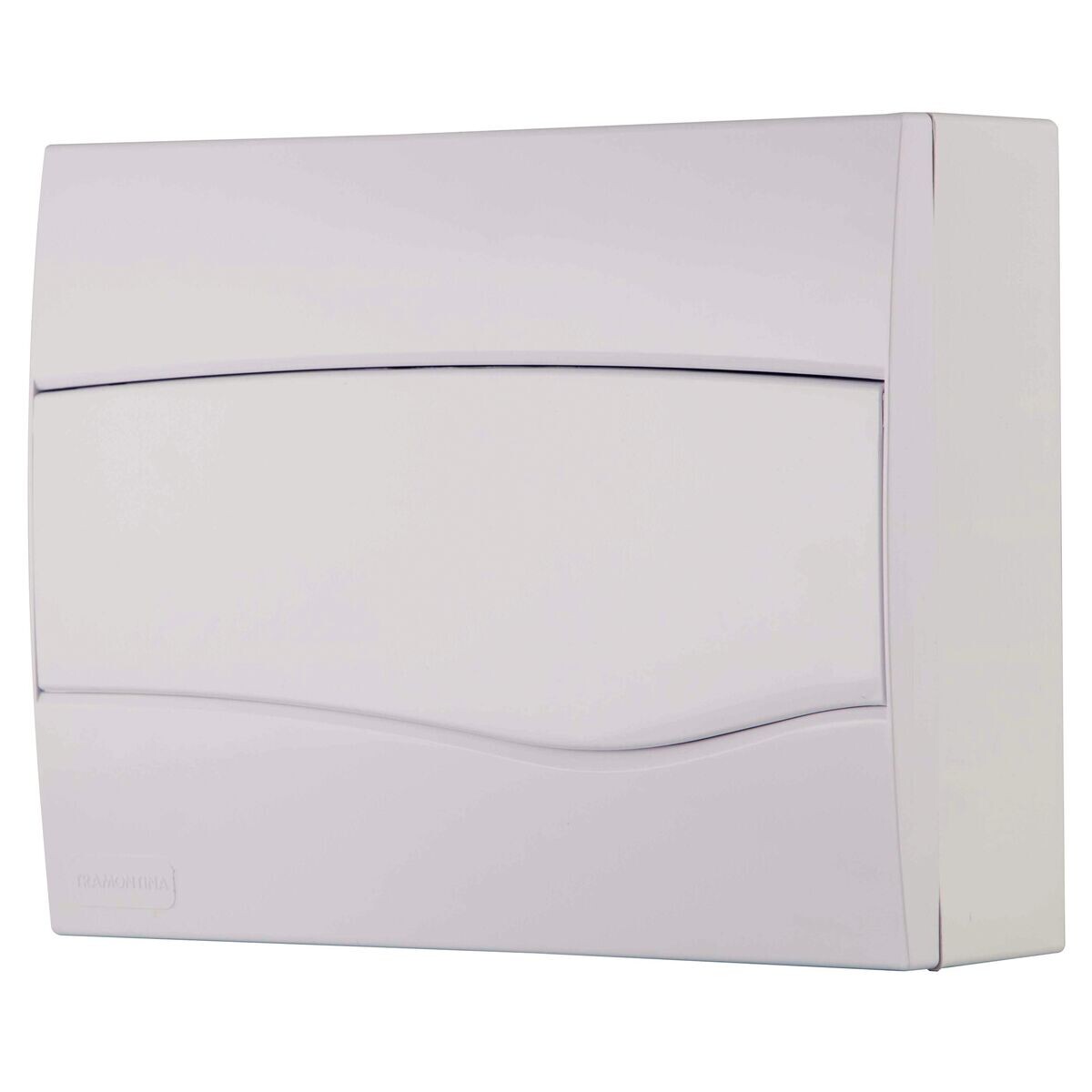 Quadro de Distribuição de Sobrepor 12 Din Ou 8 Nema com Porta Branca - Tramontina