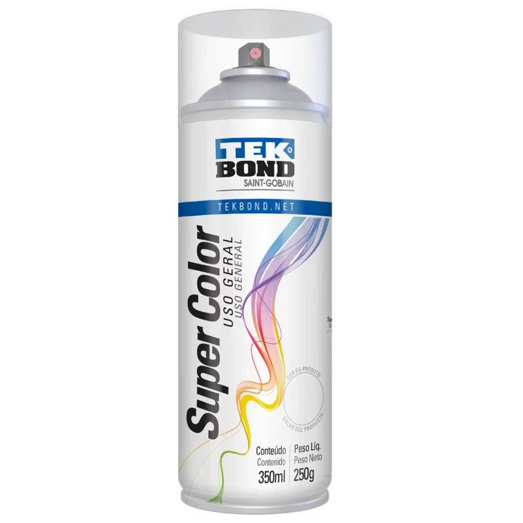 Verniz Spray Super Color Uso Geral Incolor 350ml - Tekbond