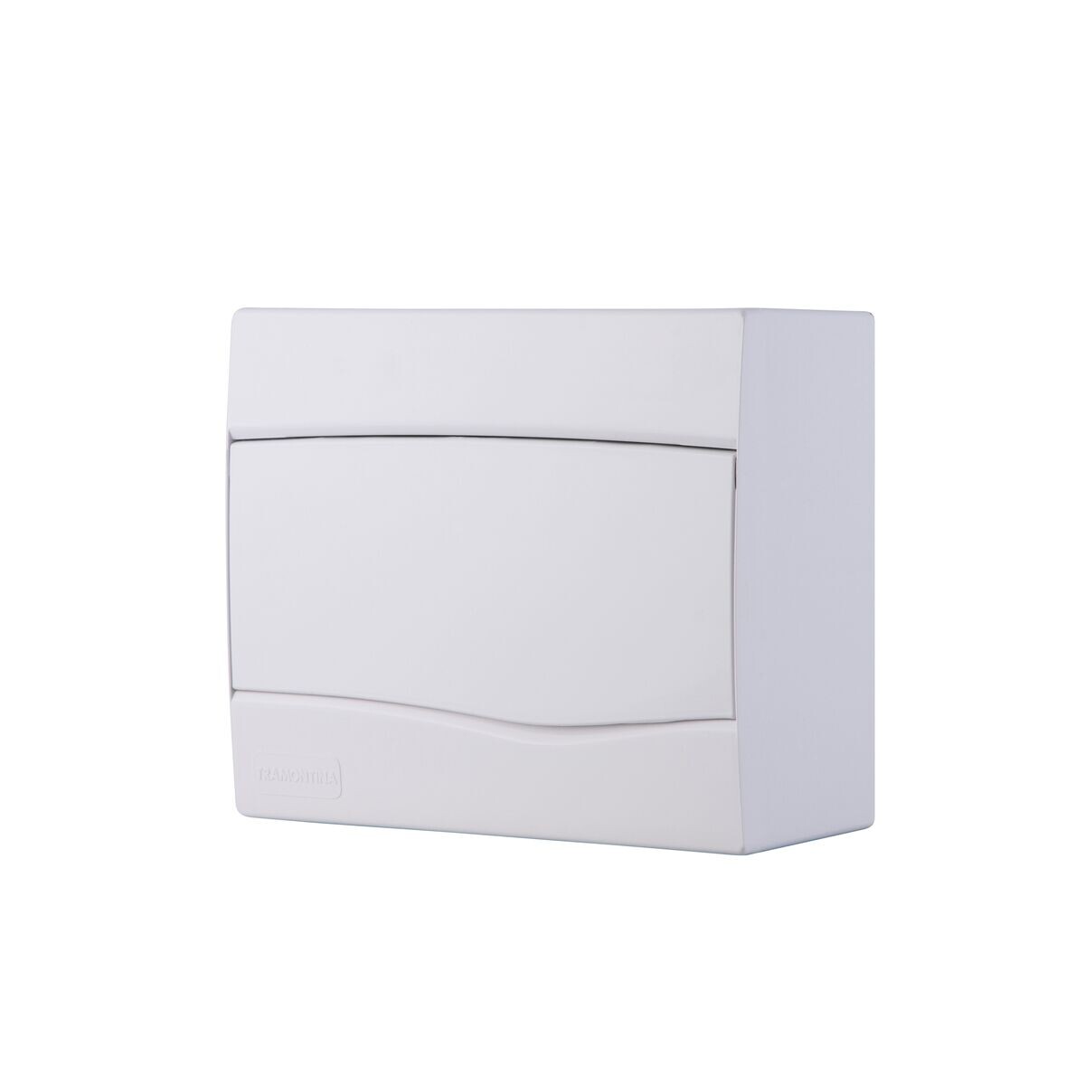 Quadro de Distribuição de Sobrepor 9 Din Ou 6 Nema com Porta Branca - Tramontina