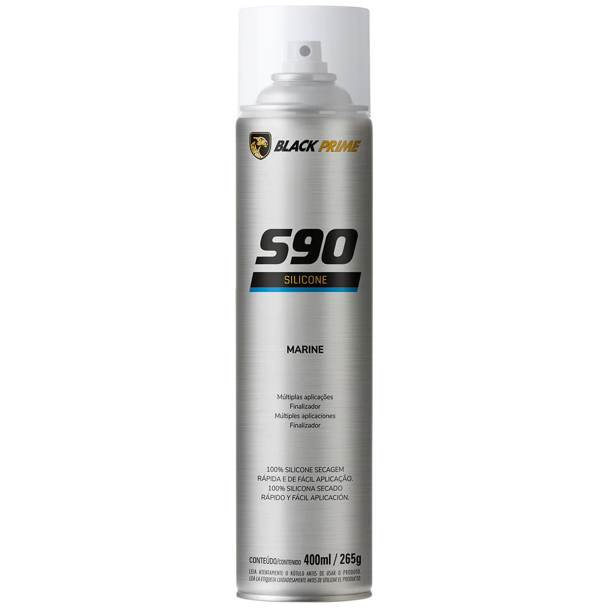 Silicone Aromatizado S90 Marine 400ml - Black Prime