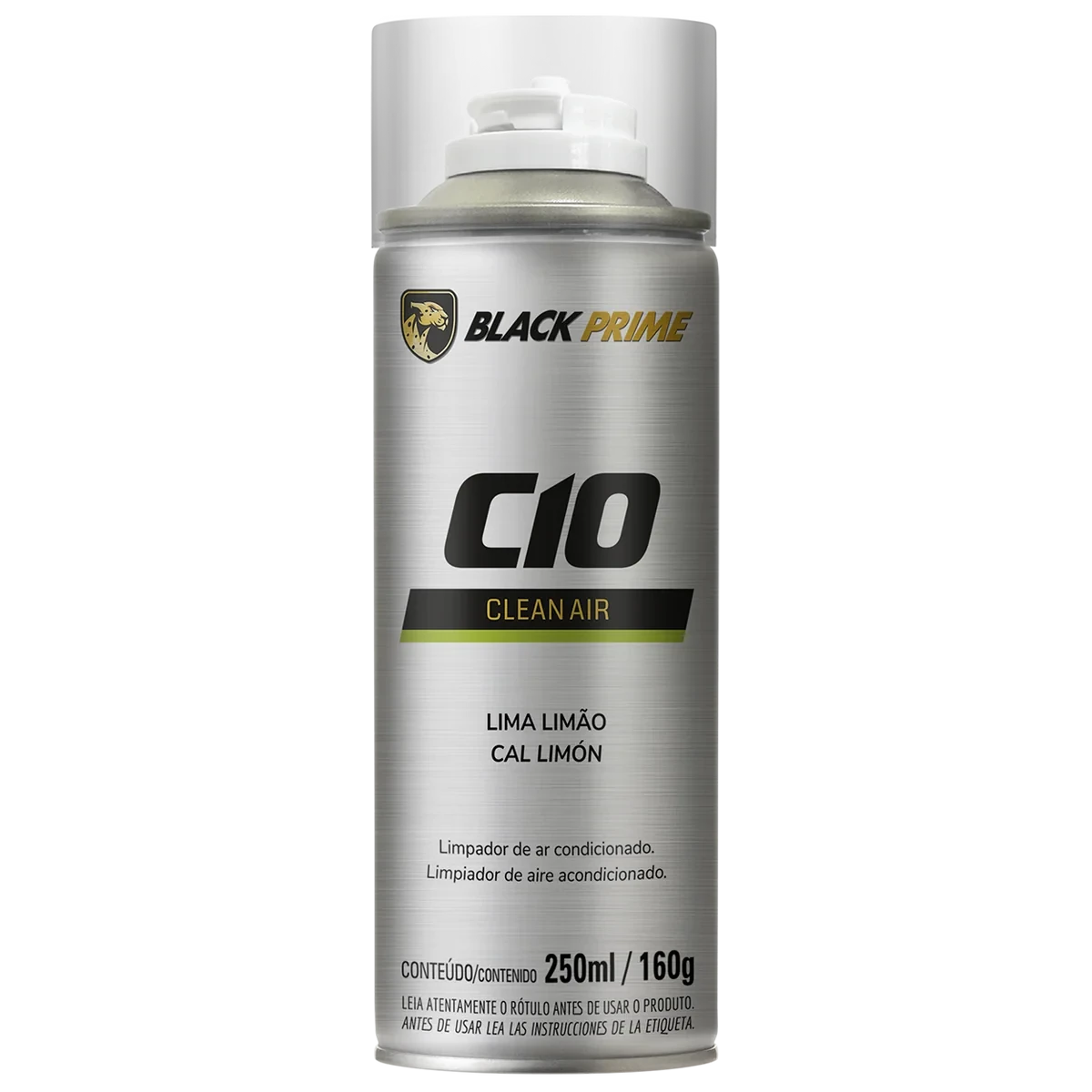 Limpa Ar C10 Lima Limão 250ml - Black Prime