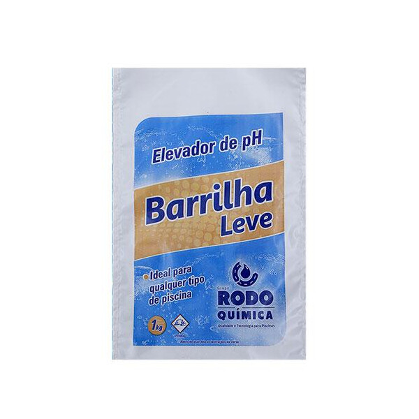 Elevador de Ph Barrilha Leve para Piscinas 1 Kg - Rodoquímica