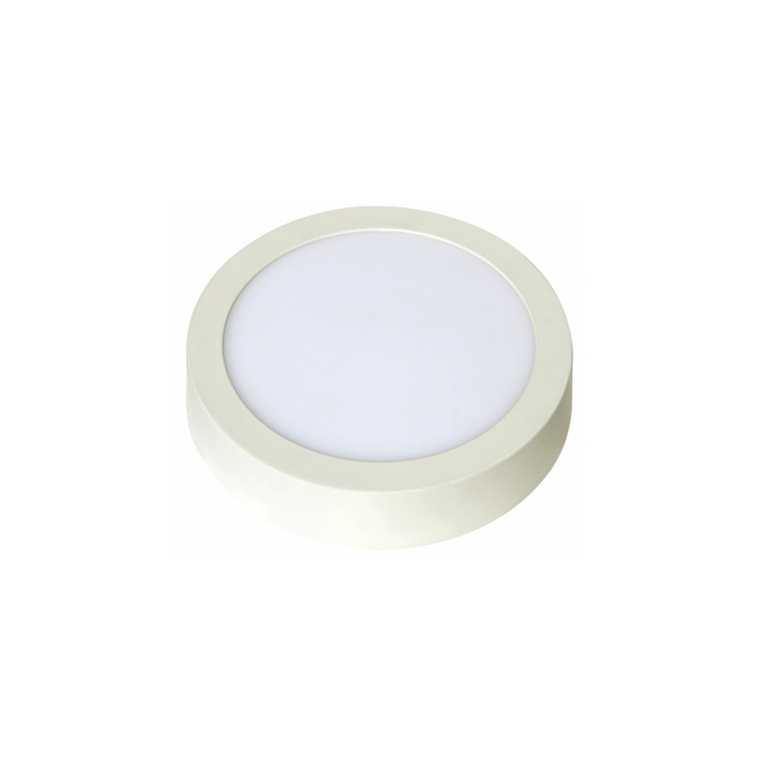 Painel Led de Sobrepor Slim Redondo 18w 3000k Bivolt - Cristallux