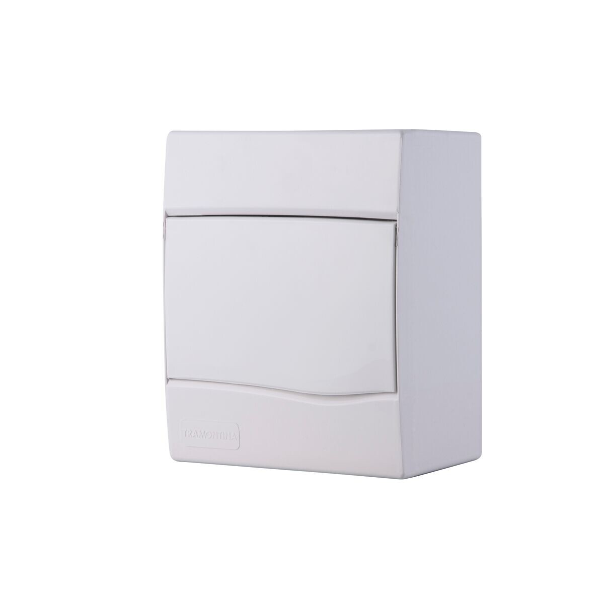 Quadro de Distribuição de Sobrepor 5 Din Ou 3 Nema com Porta Branca - Tramontina