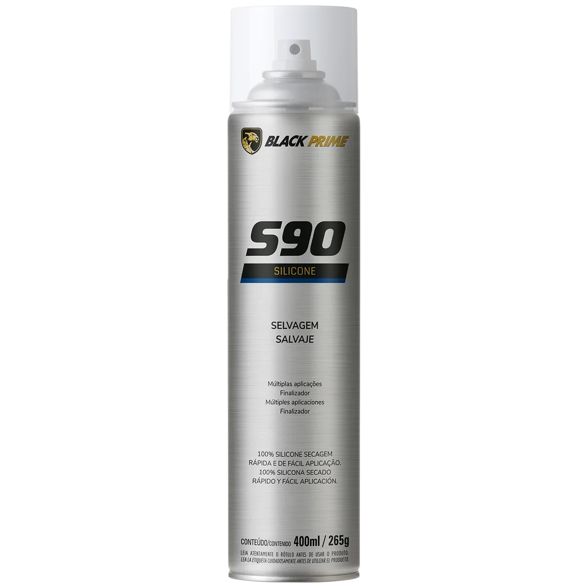 Silicone Aromatizado S90 Selvagem 400ml - Black Prime