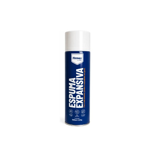 Espuma Poliuretano Expansiva 340g 500ml - Firmex