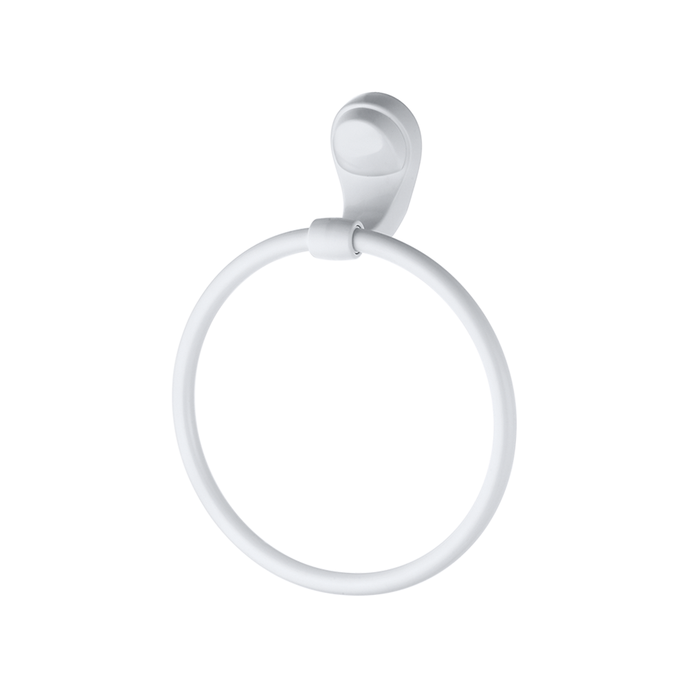 Toalheiro Argola Attic 2049 F22 Branco - Lorenzetti