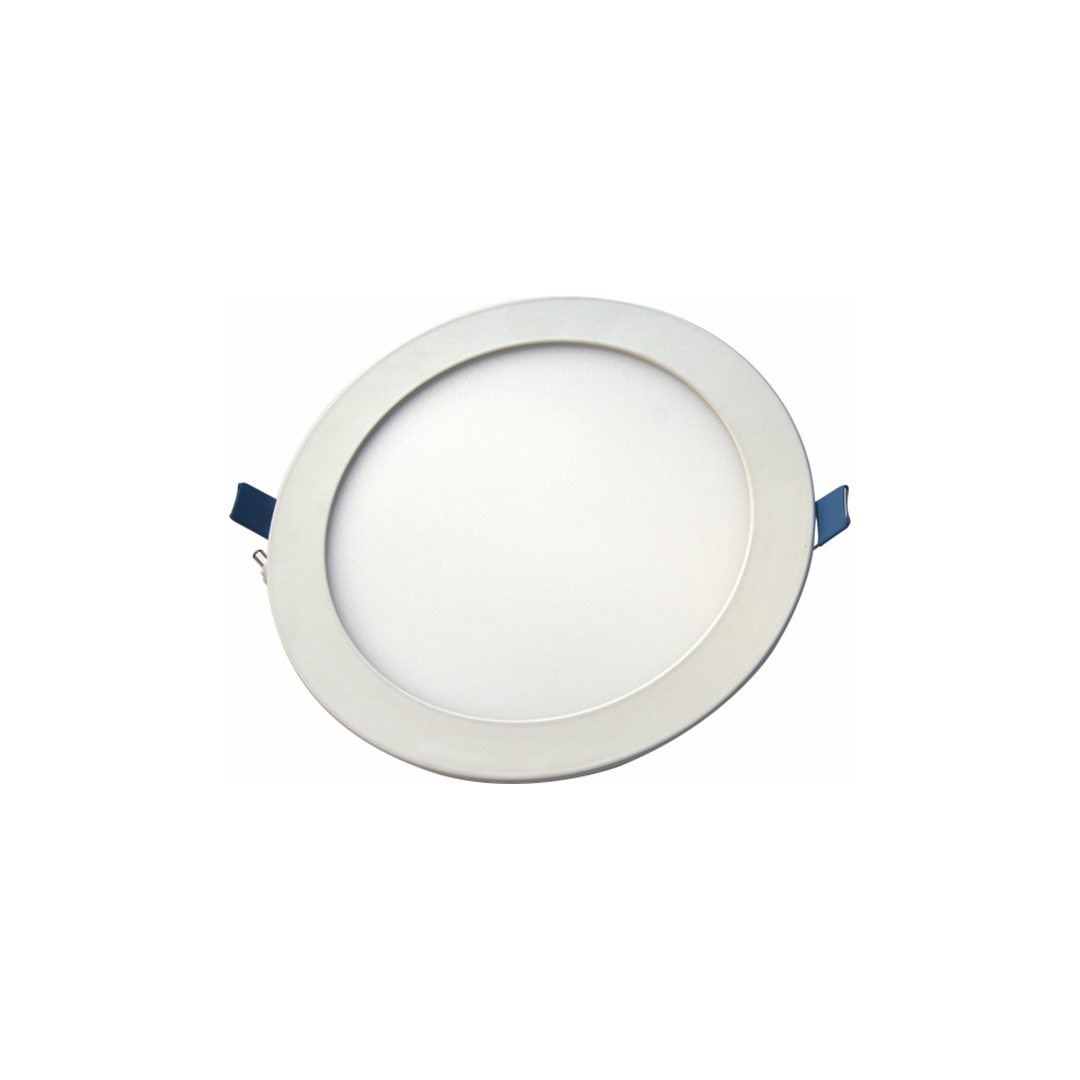 Painel Led Slim de Embutir Redondo 18w 3000k Bivolt - Cristallux