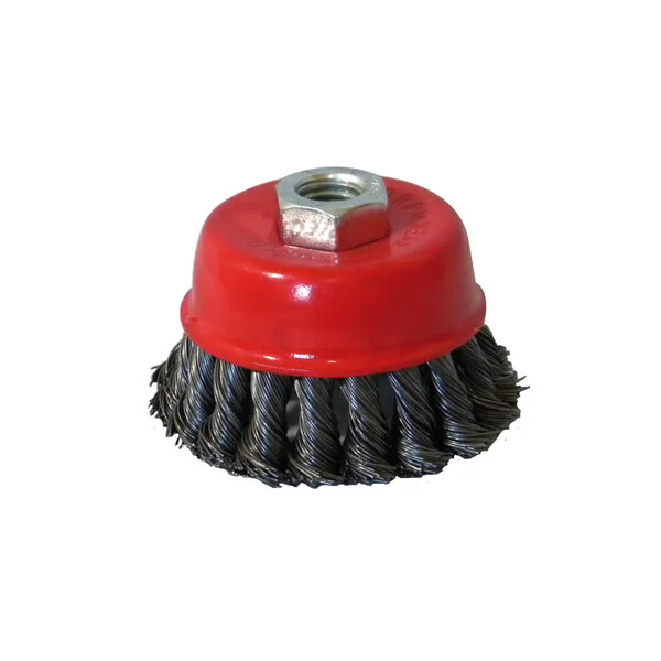 Escova de Aço Trançado Tipo Taça 100mm M14 - Mister