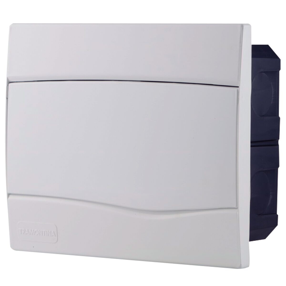 Quadro Distribuicao Embutir 9 Din Branco - Tramontina