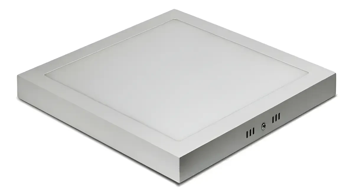Painel Led de Sobrepor Slim Quadrado 24w 6500k Bivolt - Cristallux