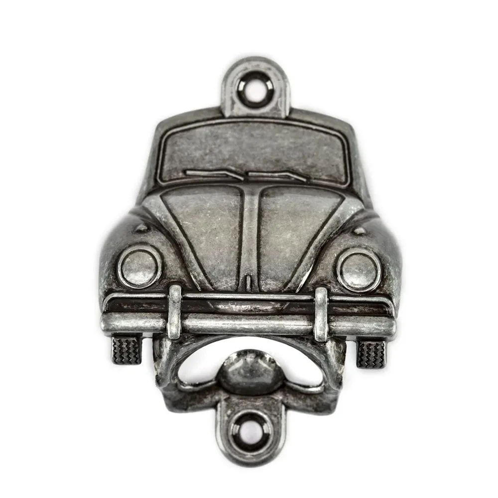 Abridor de Garrafas Fusca Prata Velha