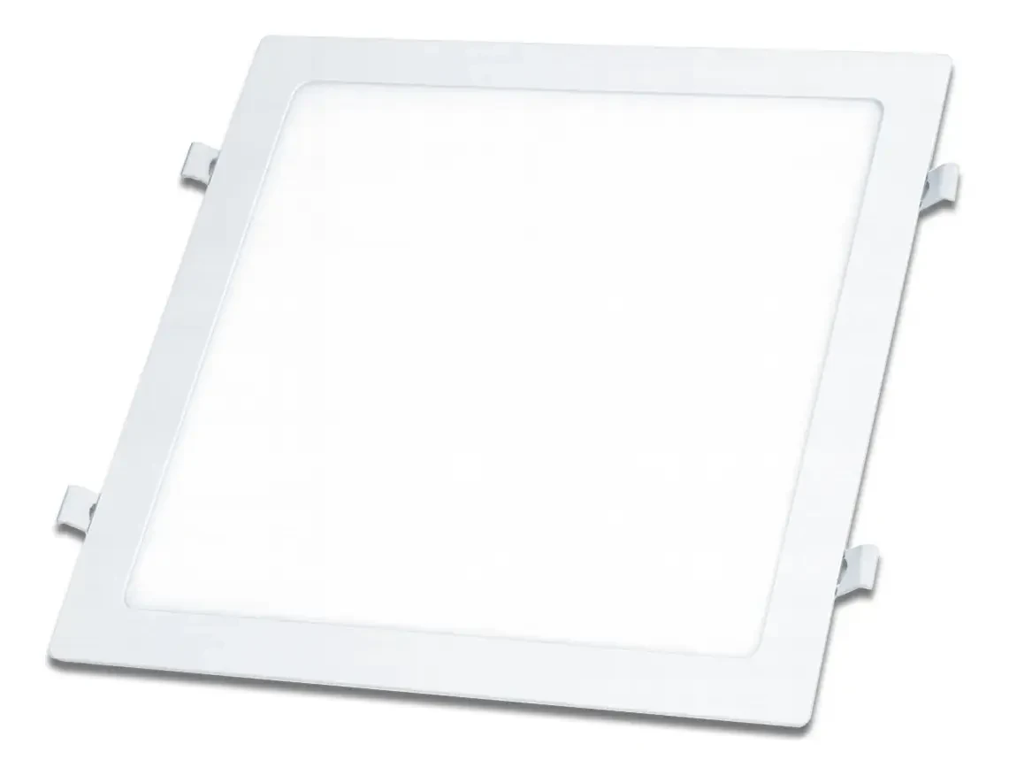 Painel Led Slim de Embutir Quadrado 24w 6500k Bivolt - Cristallux