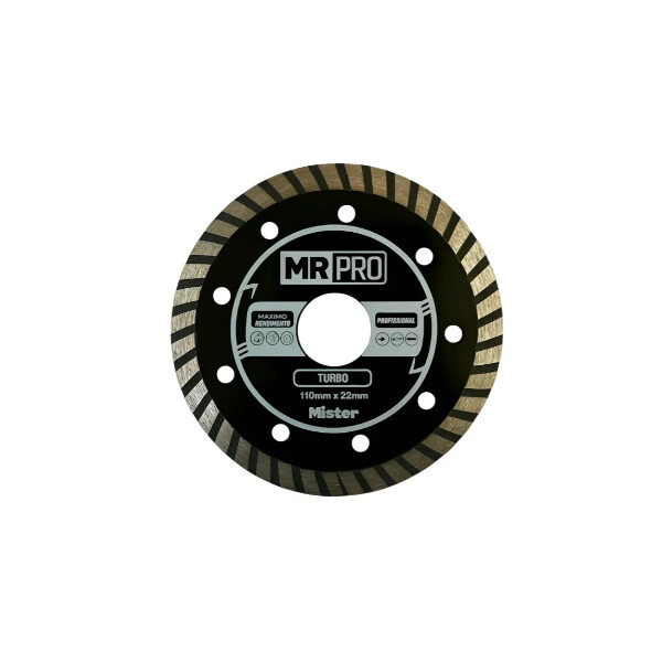 Disco Diamantado para Porcelanato Extra Fino Mrpro 110mm - Mister