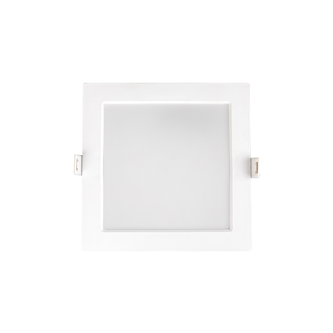 Painel Led de Embutir Slim Quadrado 18w 6500k Bivolt - Cristallux