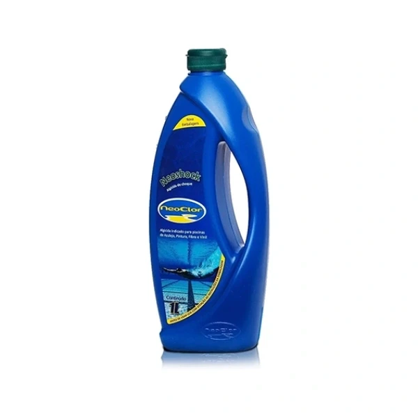 Algicida de Choque Neoshock para Piscinas de Concreto 1 Litro - Neoclor