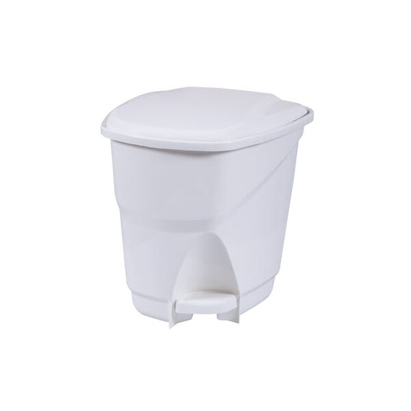 Lixeira Ecológica com Pedal Branca 16l - Astra