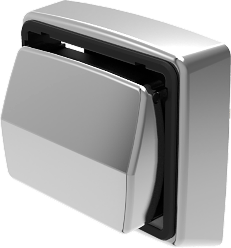 Acabamento Abs Cromado para Válvula de Descarga Hydra Max - Blukit
