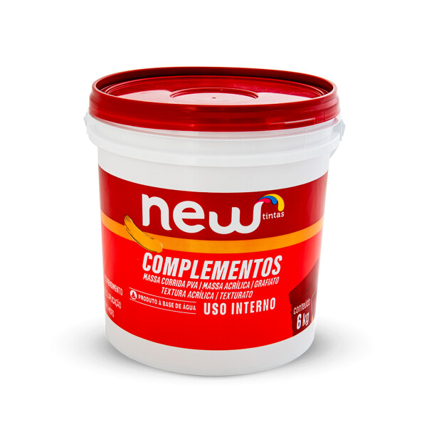 Massa Corrida Pva 6kg - New Tintas