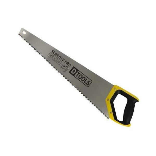 Serrote Profissional Dente de Tubarão 22" com 9 Dentes Por Polegada Cabo Emborrachado - Dtools