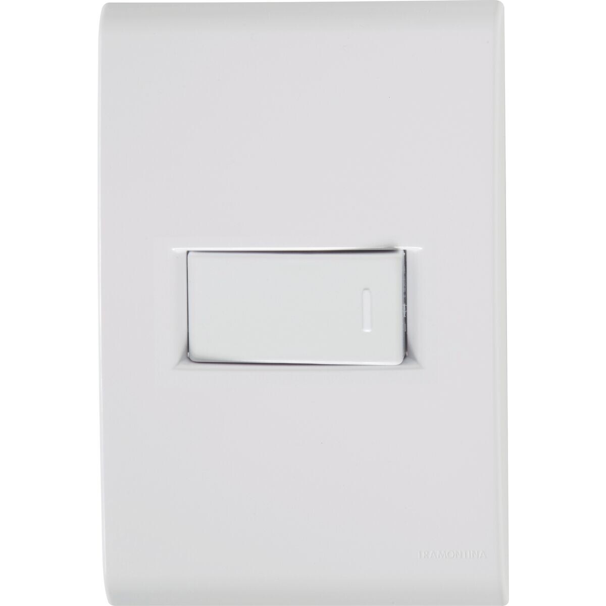 Interruptor Simples Horizontal Liz Branco 10 a 250 V - Tramontina