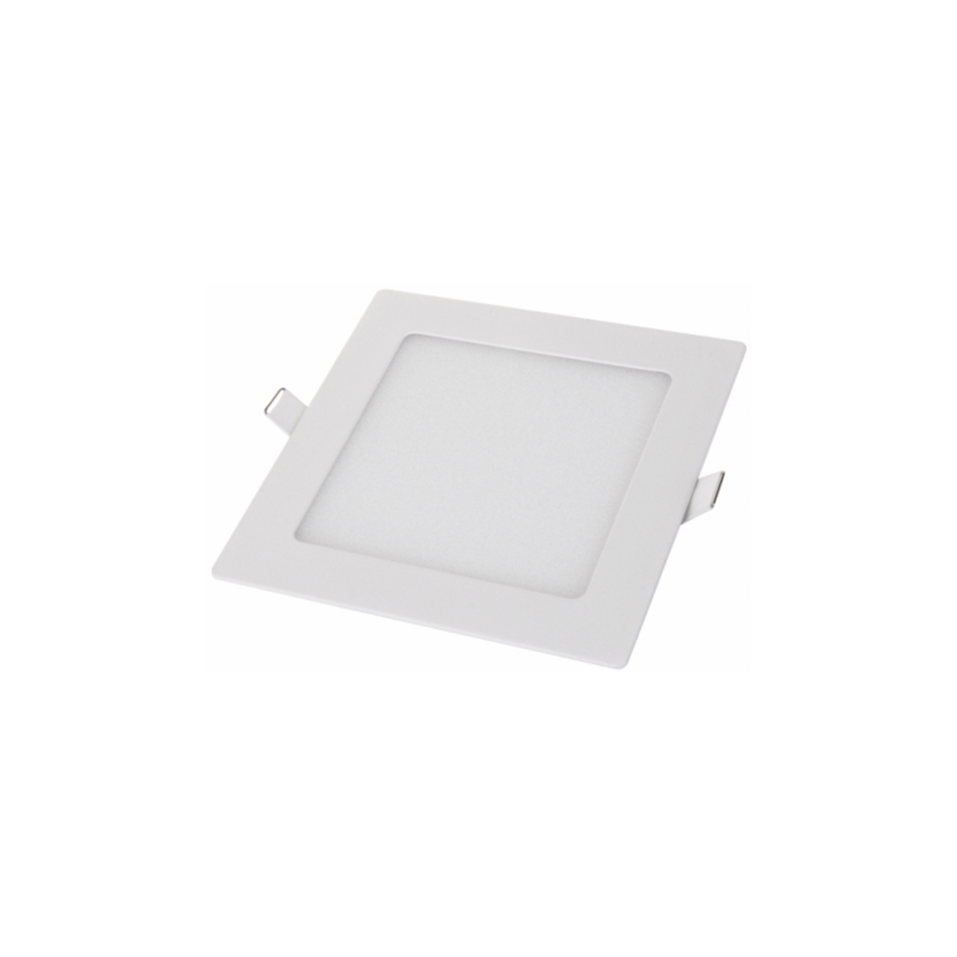 Painel Led de Embutir Slim Quadrado 12w 6500k Bivolt - Cristallux
