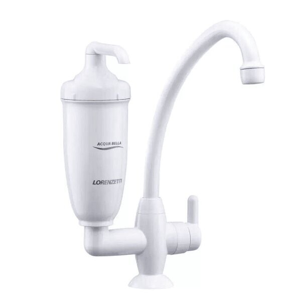 Purificador de água com Torneira de Mesa Acqua Bella Branco - Lorenzetti