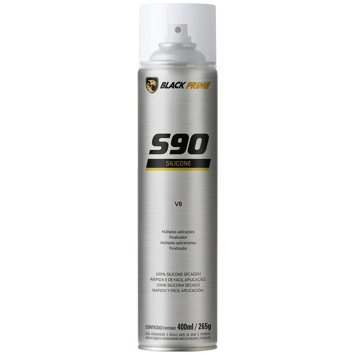 Silicone Aromatizado S90 V8 400ml - Black Prime