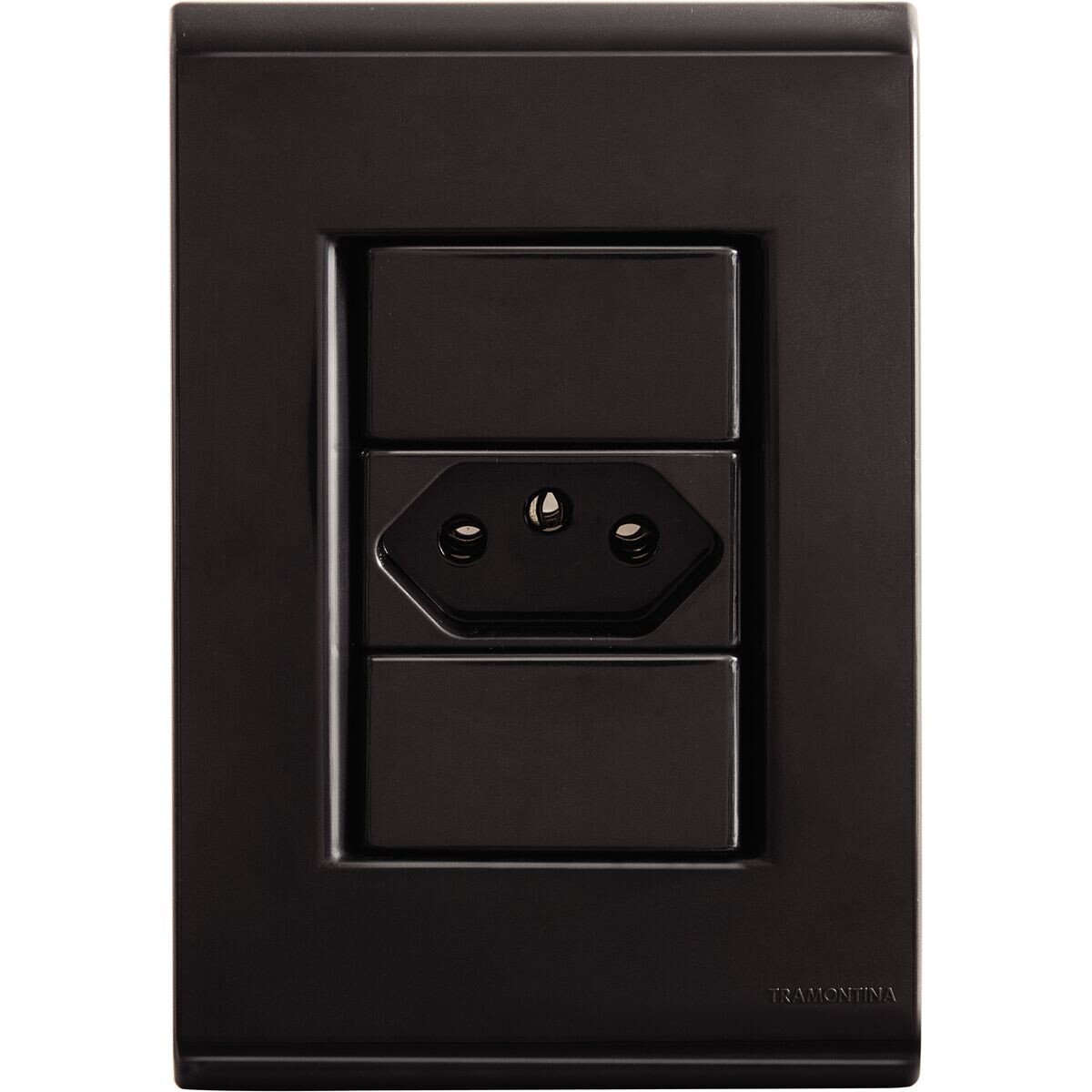 Tomada 2p+t 20 a 250 V Liz Grafite - Tramontina