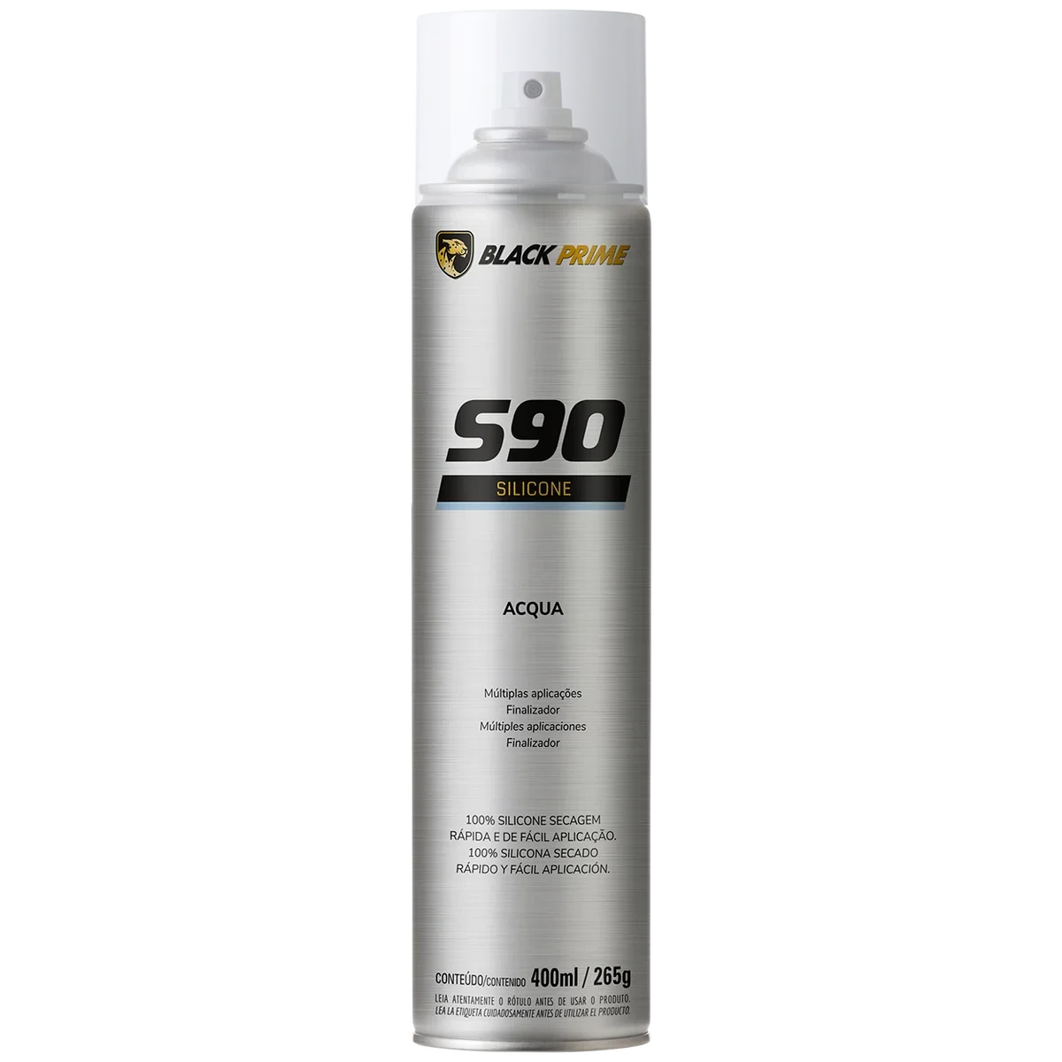 Silicone S90 Acqua 400ml - Black Prime