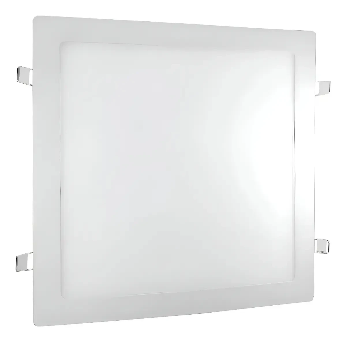 Painel Led Slim de Embutir Quadrado 24w 3000k Bivolt - Cristallux