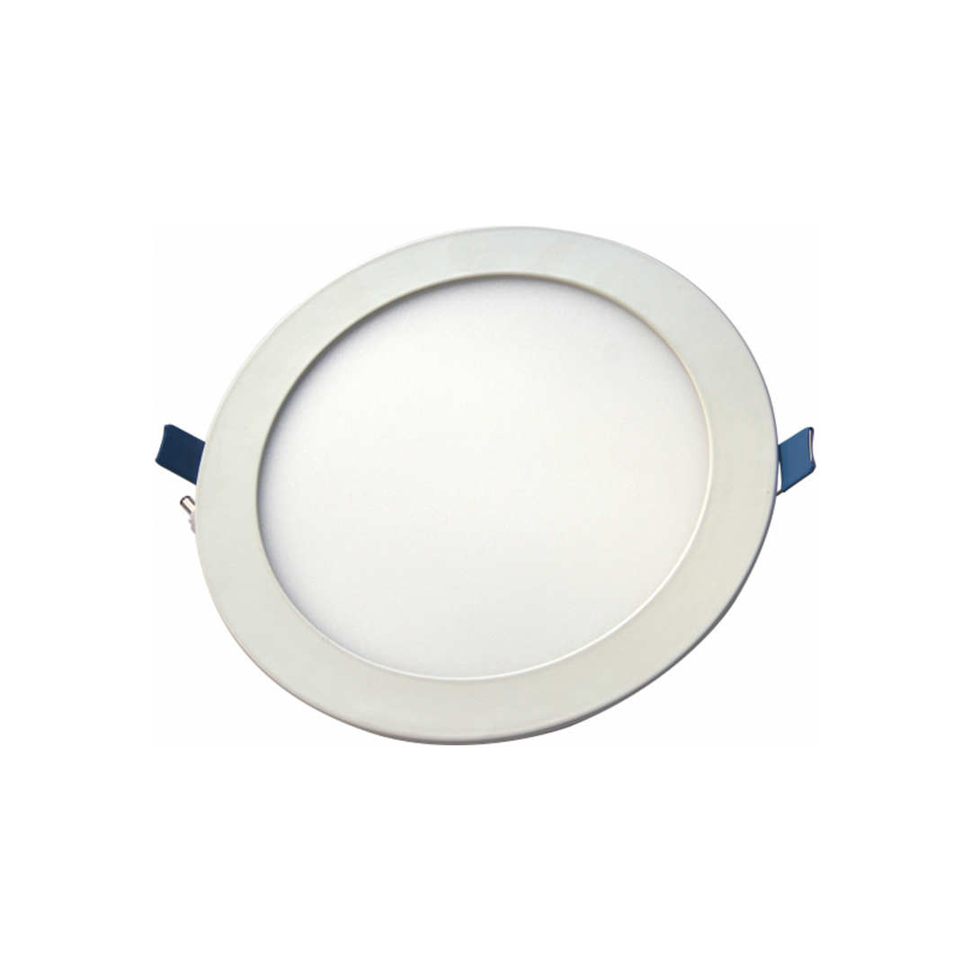Painel Led de Embutir Slim Redondo 24w 3000k Bivolt - Cristallux