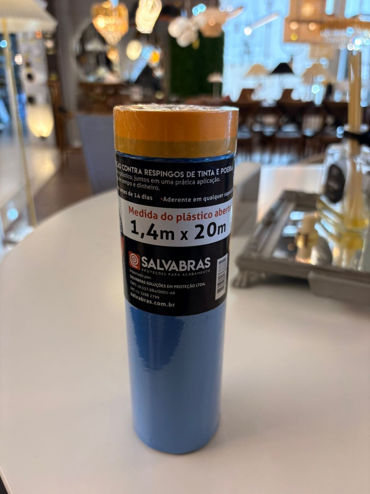 Filme de Mascaramento P/pintura Isopaint Azul 110cmx20m